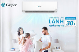 Mùa hè sắp đến, sắm điều hòa Casper GC-09TL25 Wifi với nhiều công nghệ hiện đại