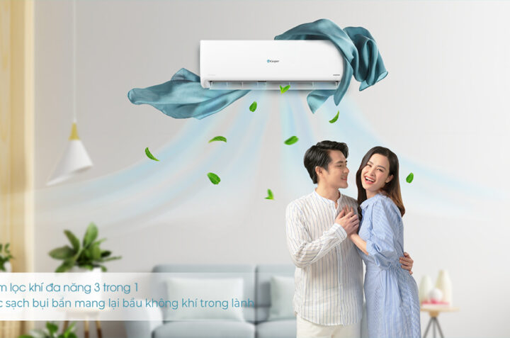 4 lý do vì sao nên chọn mua điều hòa Casper GH-12IS33 Inverter