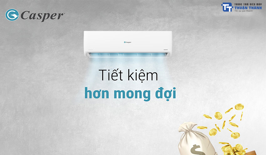 Công nghệ tiết kiệm điện của điều hòa casper