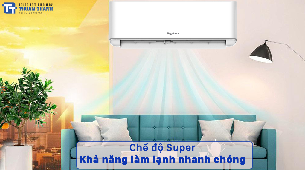 Điều hòa Nagakawa NS-C09R2H06 9000BTU 1 chiều giá rẻ