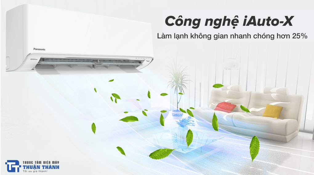 Điều hòa Panasonic XPU9XKH-8 làm lạnh nhanh chóng chỉ sau ít phút