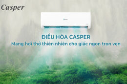 Những lý do bạn nên chọn mua điều hòa Casper Inverter cho mùa hè