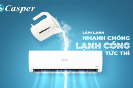 Tính năng và công nghệ nổi bật trên điều hòa Casper GC-18IS33 Inverter