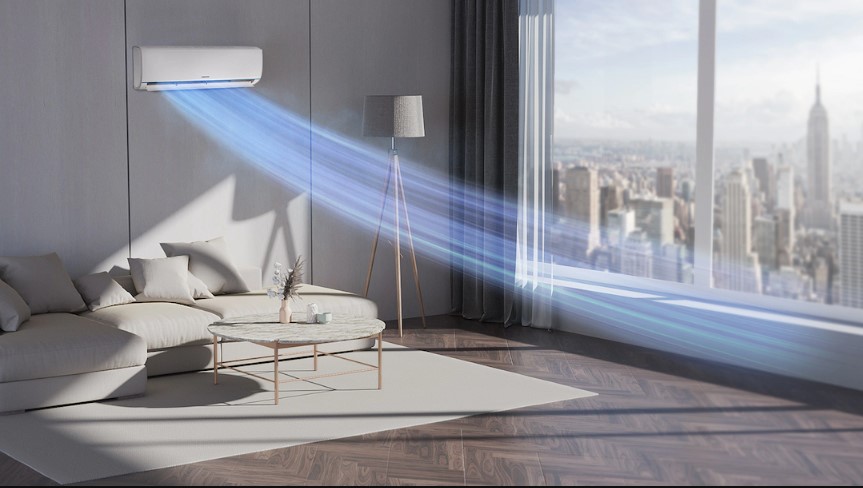 Tính năng 2 Way Auto Swing và Fast Cool & Comfort Cool của điều hòa Samsung AR09TYHQASINSV 9000BTU