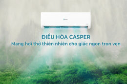 Những lý do nên chọn mua điều hòa Casper cho mùa hè nắng nóng