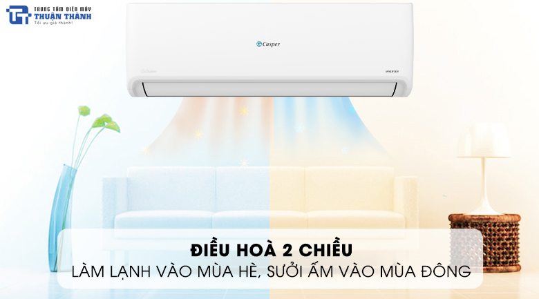 Tính năng hiện đại và công nghệ tiên tiến trên điều hòa Casper GH-12IS33