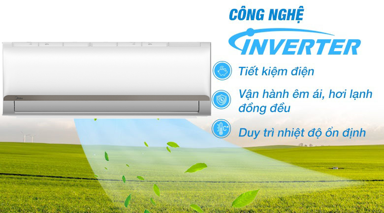 Điều hòa Midea MSAFC-10CRDN8 tiết kiệm điện vượt trội, làm lạnh nhanh chóng