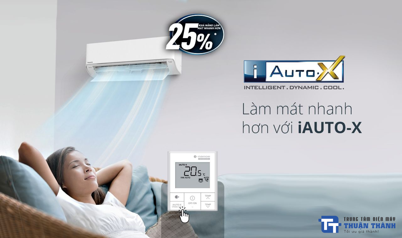 Điều hòa Panasonic XPU9XKH-8 Inverter làm lạnh nhanh chóng
