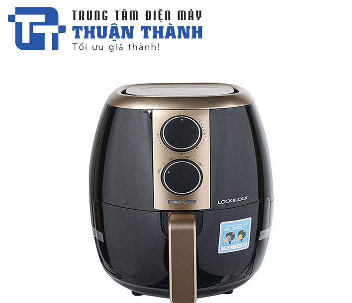 Nồi Chiên Không Dầu Lock&Lock EJF445BLK 3,5 Lít