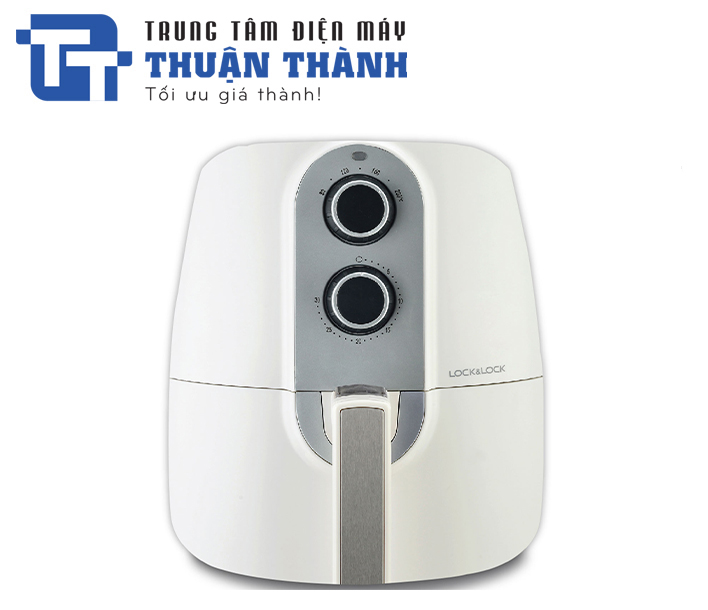 Nồi Chiên Không Dầu Lock&Lock Jumbo EJF151WHT 5,2L