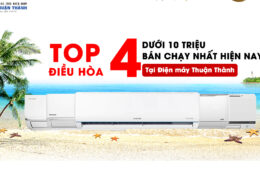 Top 4 điều hòa 9000BTU dưới 10 triệu bán chạy nhất hiện nay