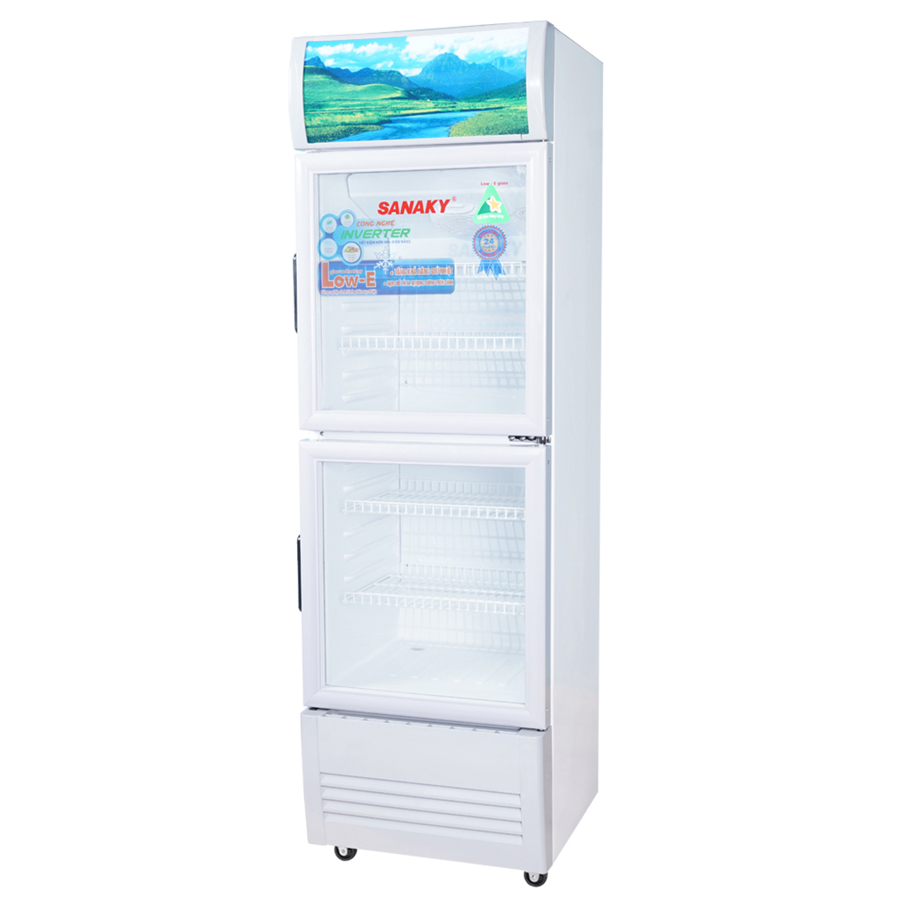 Tủ Mát Sanaky Inverter 210 Lít 2 Cánh VH-258W3L