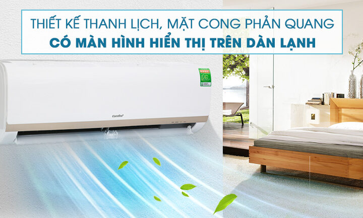 Đánh giá ưu, nhược điểm của điều hòa Comfee SIRIUS-9ED 9000BTU