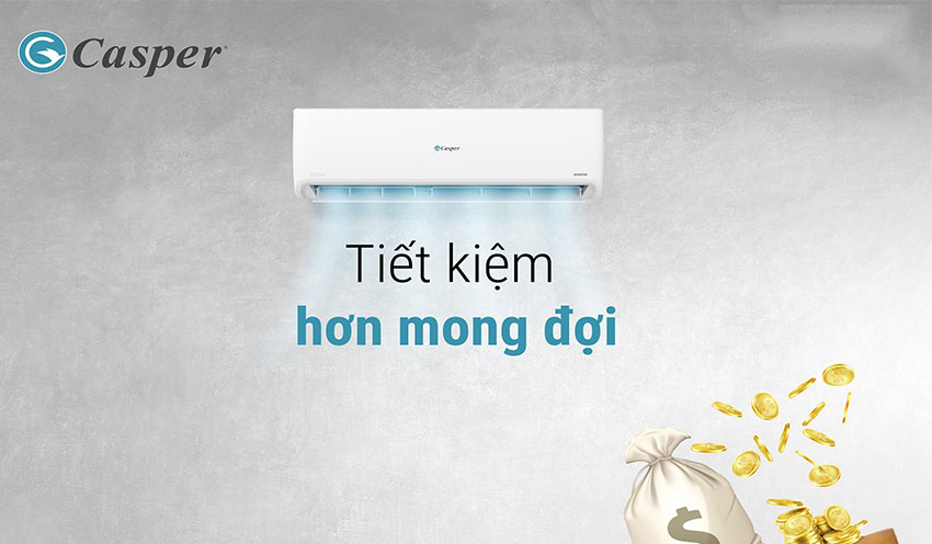 Điều hòa Casper GC-12IS33 12000BTU 1 chiều Inverter model 2022