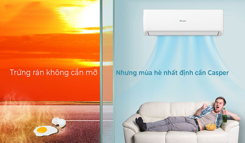 Ưu điểm của điều hòa Casper SC-09FS33 9000BTU