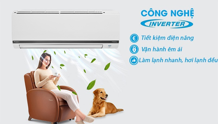 Khả năng tiết kiệm điện của điều hòa Daikin FTKB60WAVMV Inverter