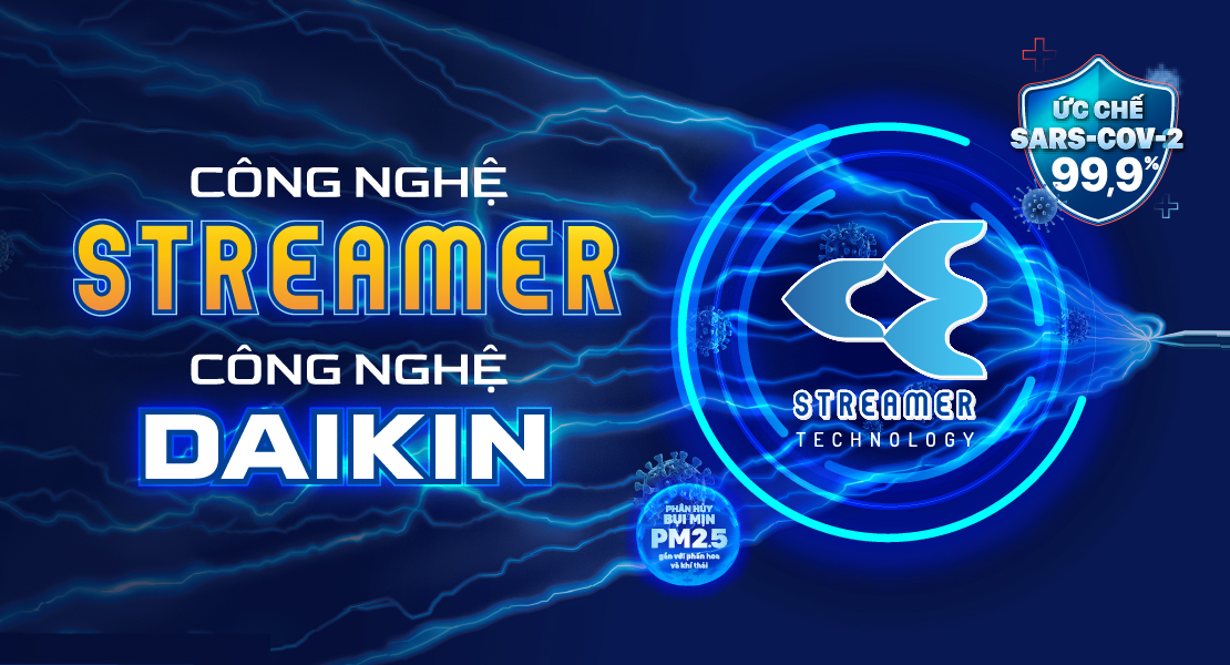 Công nghệ Streamer của điều hòa Daikin FTKY50WAVMV