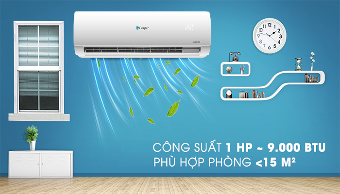 Những mẫu điều hòa 9000BTU cho phòng có diện tích dưới 15m2