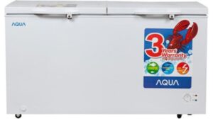 Tủ Đông Aqua AQF-R390 2 Ngăn 2 Cánh Dung Tích 255 Lít
