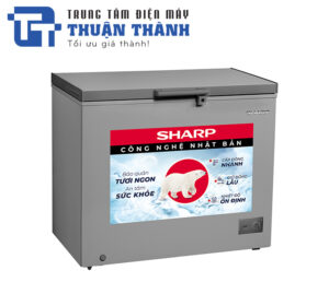 Tủ Đông Sharp FJ-C251V-SL 1 Ngăn Đông 251 Lít