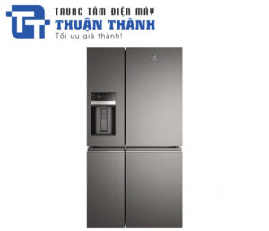 Tủ Lạnh Electrolux 4 cánh Inverter 609 Lít EQE6879A-B