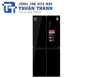 Tủ Lạnh Sharp Inverter 420 Lít SJ-FX420VG-BK 4 Cánh