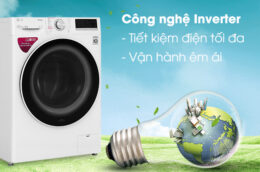 3 mẫu máy giặt LG Inverter dưới 10 triệu đồng được ưa chuộng nhất hiện nay