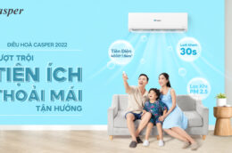 5 tính năng nổi bật trên điều hòa Casper GH-18IS33 2 chiều