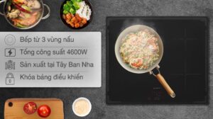 Bếp Từ Bosch PUC61KAA5E 3 Vùng Nấu Serie 2