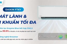 Đánh giá khả năng làm lạnh và tiết kiệm điện của điều hòa Daikin FTKY25WAVMV 9000BTU