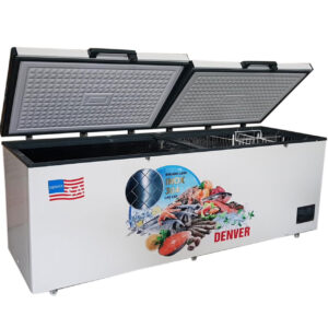 Tủ Đông Denver AS 1600 1 Ngăn 2 Cánh 850 Lít