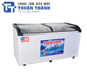 Tủ Đông Denver Mặt Kính Cong 780 Lít AS 1280K 1 Ngăn Đông