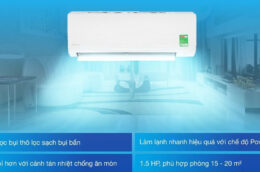 Điểm qua những tính năng hiện đại có trên điều hòa Daikin FTF35UV1V