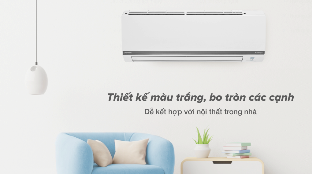 Chi tiết về thiết kế của điều hòa Daikin FTKB60WAVMV
