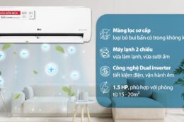 Điều hòa LG B13END1 có những đặc điểm gì nổi bật?