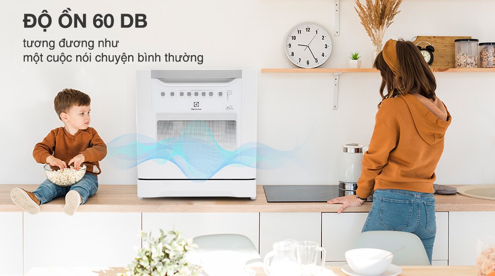 Máy Rửa Bát Electrolux ESF6010BW 8 Bộ
