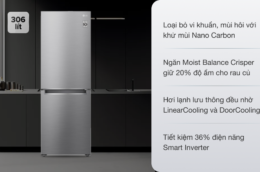Giới thiệu những công nghệ hiện đại có trên tủ lạnh LG GR-B305PS
