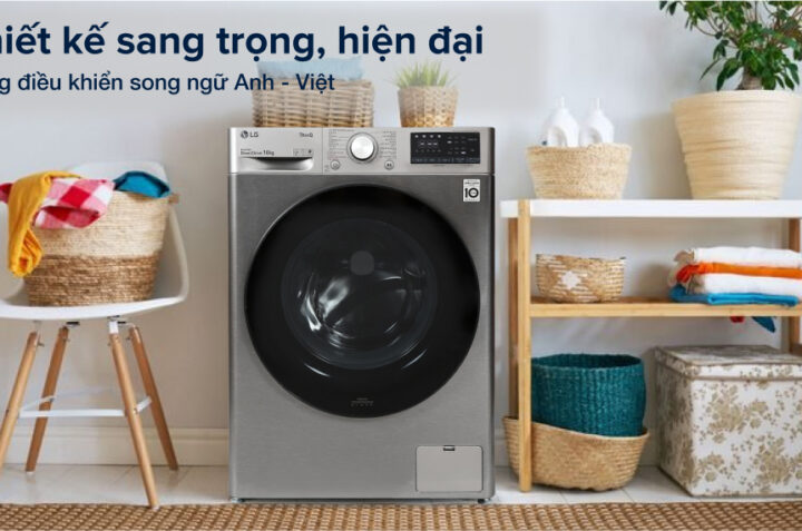 Khám phá những công nghệ giặt hiện đại có trên máy giặt LG FV1410S4P 10kg