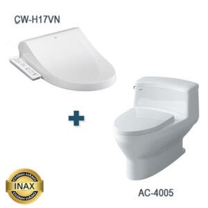 Bồn cầu Inax nắp điện tử AC-4005+CW-H17VN