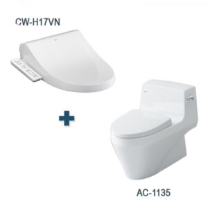 Bồn cầu Inax nắp điện tử AC-1135+CW-H17VN
