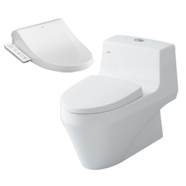 Bồn cầu Inax nắp điện tử AC-1035+CW-H18VN