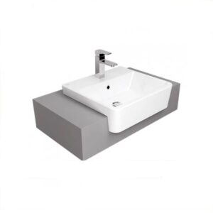 Chậu Rửa Bán Âm Bàn Inax L-345VEC