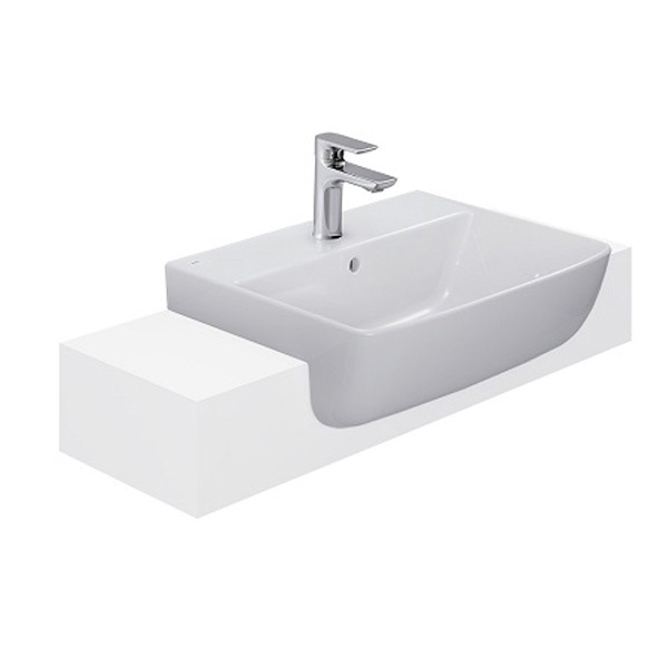 Chậu Rửa Lavabo Inax AL-345VEC Bán Âm Bàn