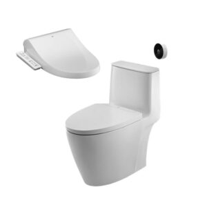 Bồn cầu 1 khối xả cảm ứng nắp điện tử INAX ACT-902+CW-H17VN