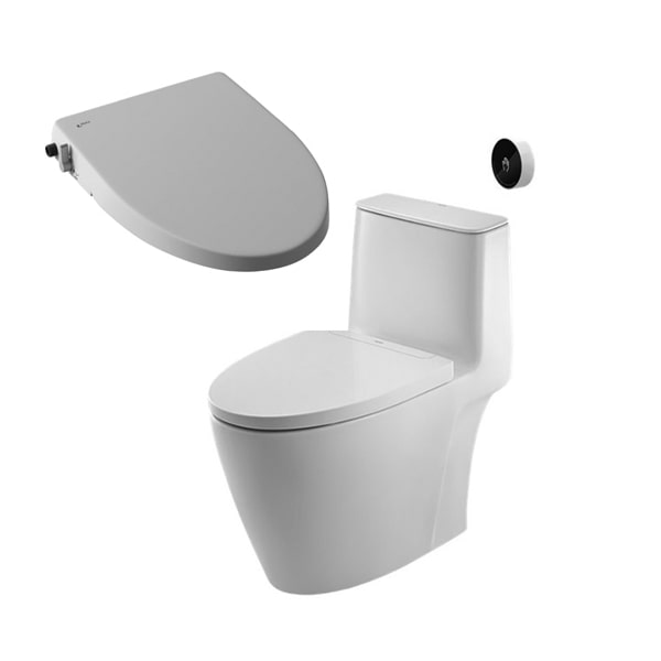 Bồn Cầu 1 Khối Inax ACT-902+CW-S15VN Nắp Rửa Cơ