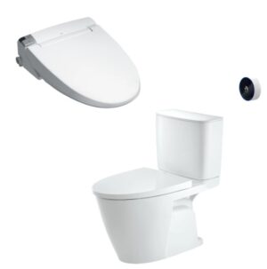 Bồn cầu 2 khối xả cảm ứng nắp điện tử INAX ACT-602+CW-KA22AVN