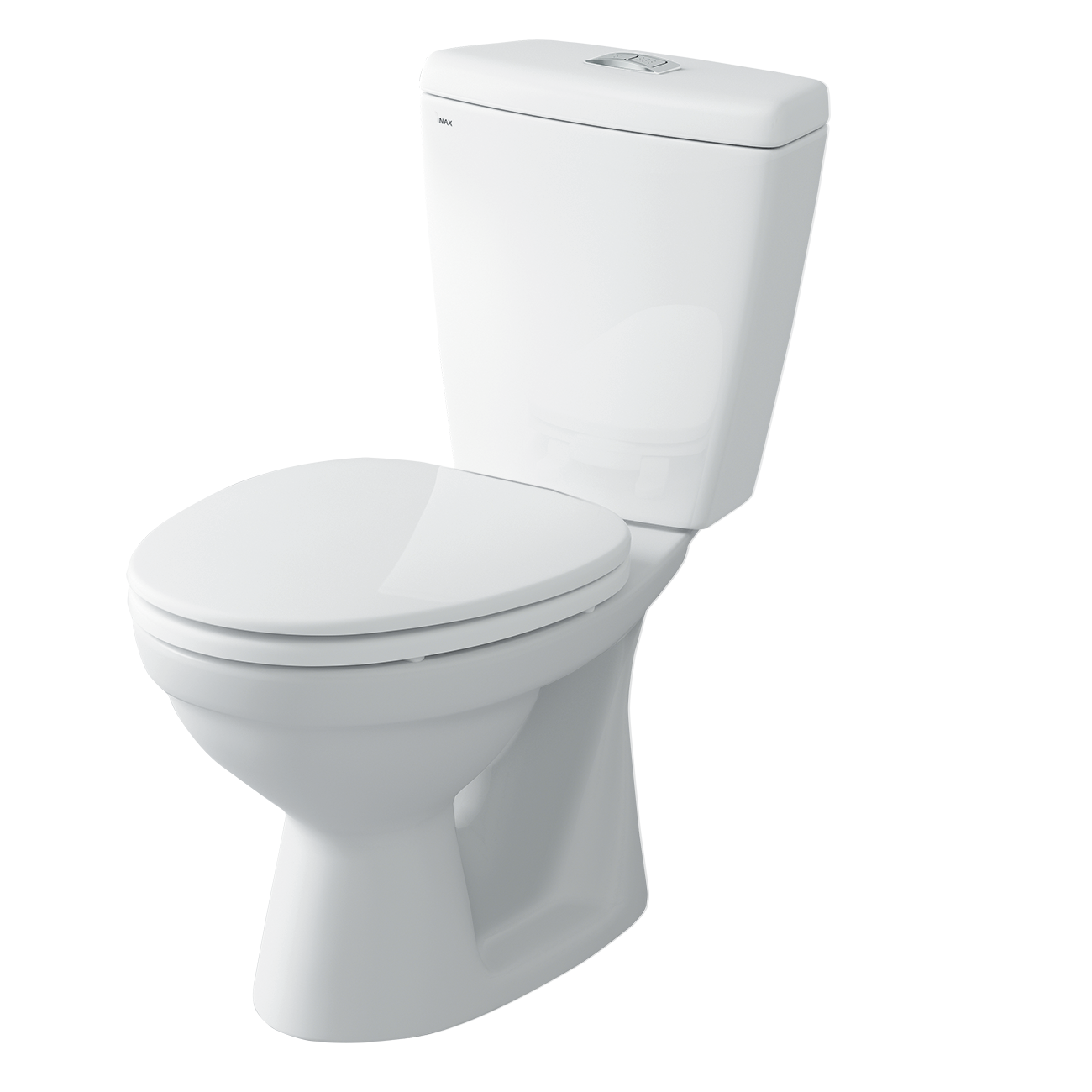 Bồn Cầu INAX C-108VAN 2 Khối Xả Nhấn Nắp Êm