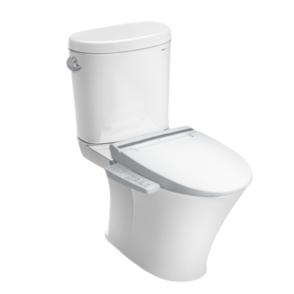 Bồn cầu Inax nắp rửa điện tử AC-710A+CW-KB22AVN