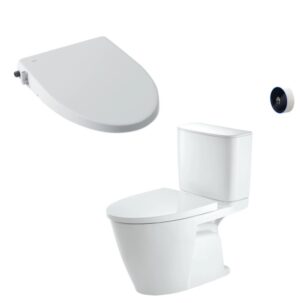 Bồn Cầu 2 Khối INAX ACT-602+CW-S15VN Xả Cảm Ứng Nắp Rửa