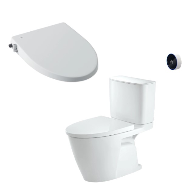 Bồn Cầu 2 Khối INAX ACT-602+CW-S15VN Xả Cảm Ứng Nắp Rửa